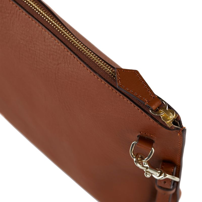 The Classic Cross-Body Bag in Caramel