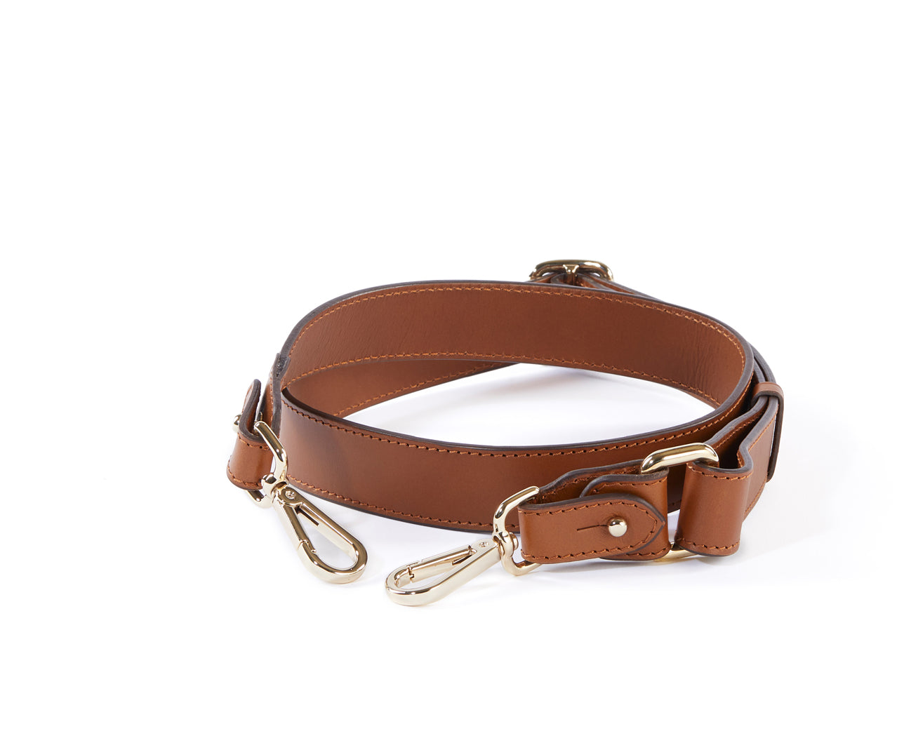 Amelie Leather Diaper Bag in Black