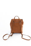 Belle Leather Backpack in Caramel