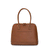 Amelie Leather Diaper Bag in Caramel