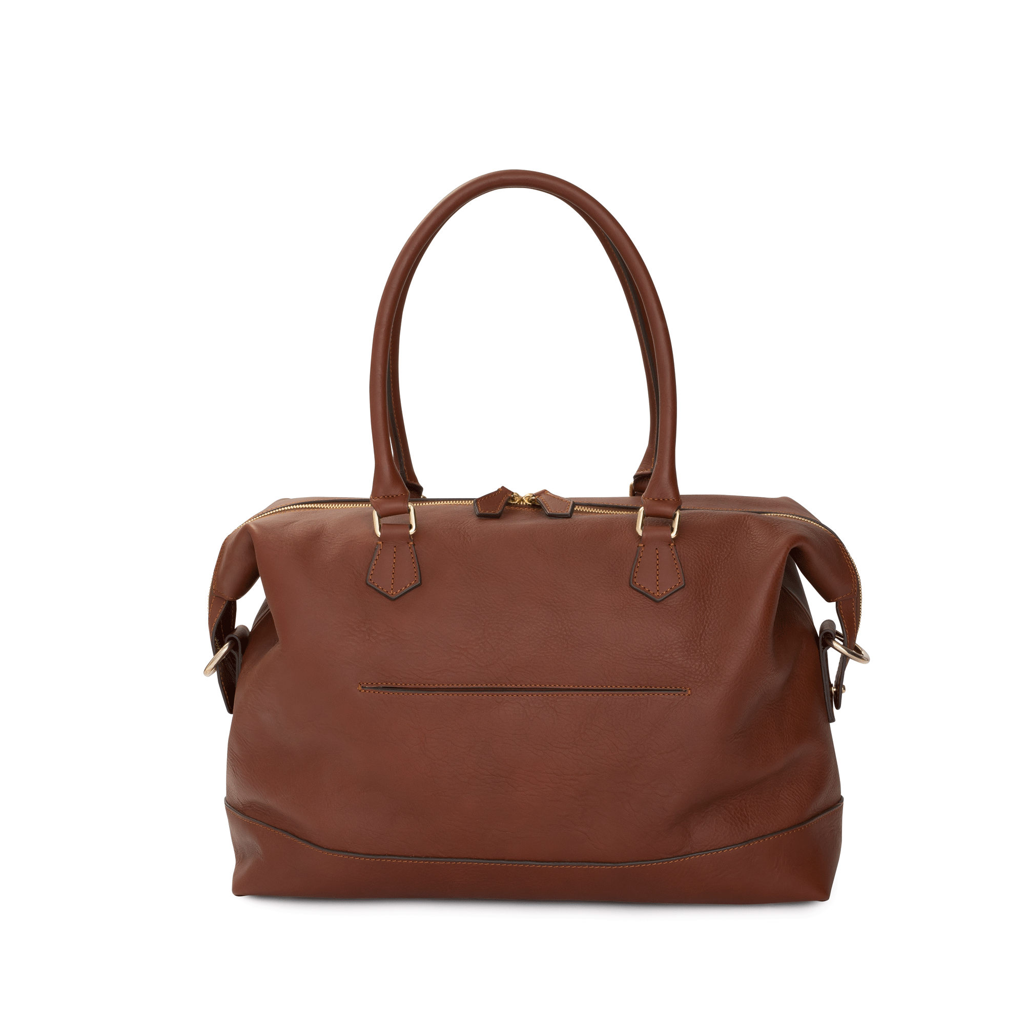 Collette Leather Diaper Bag and Backpack in Copper