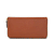 Zip-Around Wallet in Smooth Golden Leather