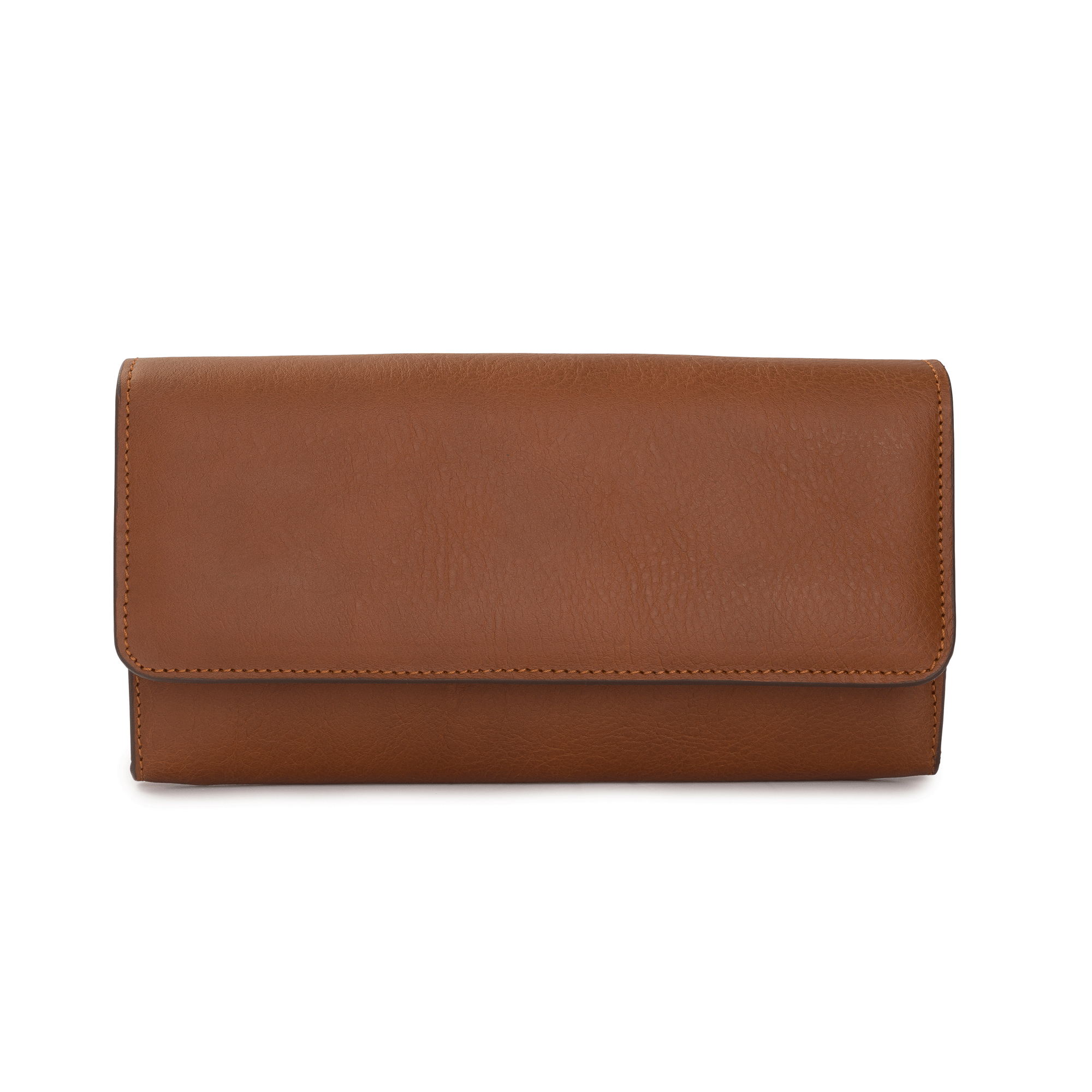 European Clasp Wallet in Caramel