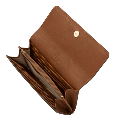 European Clasp Wallet in Copper