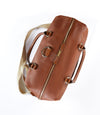 Collette Leather Diaper Bag and Backpack in Copper